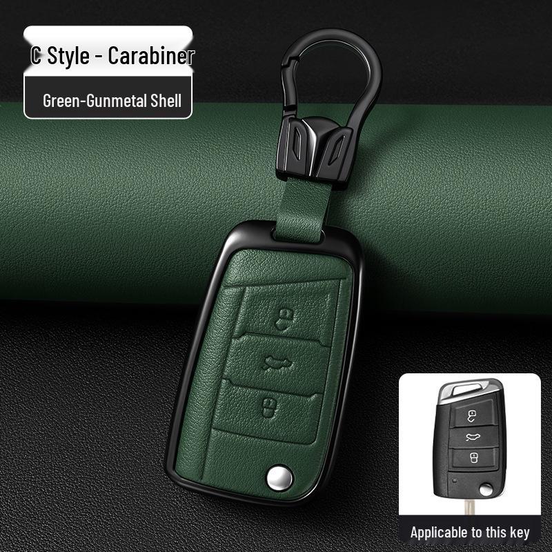 Volkswagen Key Cover for Sagitar, Bora, Polo, Magotan, CC, Passat, Tiguan, Lamando, Lavida, and Golf Models