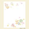 Kamiiso Japanese Washi Kimono Beauty Kaishi Set of 5 Ball with Spring and Autumn Nandina and Strawberry 20 Sheets Per Pack (Japanese Paper) (Crane,
