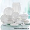 Set de Veselă din Ceramică Jingdezhen: Culoare sub glazură, Porțelan osos, Design elegant cu boluri, farfurii, platouri, bețișoare - Cadou ideal de Anul Nou