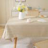 Nordic Simple Cotton And Linen Tablecloth Rectangular Coffee Table Tablecloth Photo Light Luxury Tableware Internet Celebrity Tablecloth