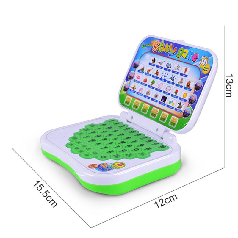 Hot! Multifunction Language Learning Machine Kids Laptop Toy Early Educational Computer Tablet Reading