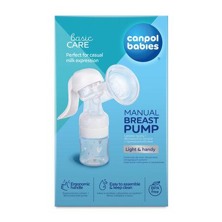 CANPOL 12/216 Manual Breast Pump Basic Light