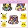 Stylish And Practical Pikachu Bucket Hat For Children And Adults Sun Protection