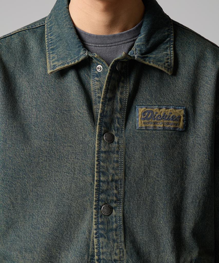 Dickies Lewistown Denim Jacket Deep Green