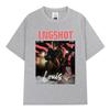 Koreaanse Kpop Hip Hop Groep Lngshot Grafisch T-shirt Mannen Vrouwen Kleding Mode Oversized Korte Mouw