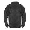Men's Vintage High Neck Top Half Zip Sports Long Sleeve Sweater