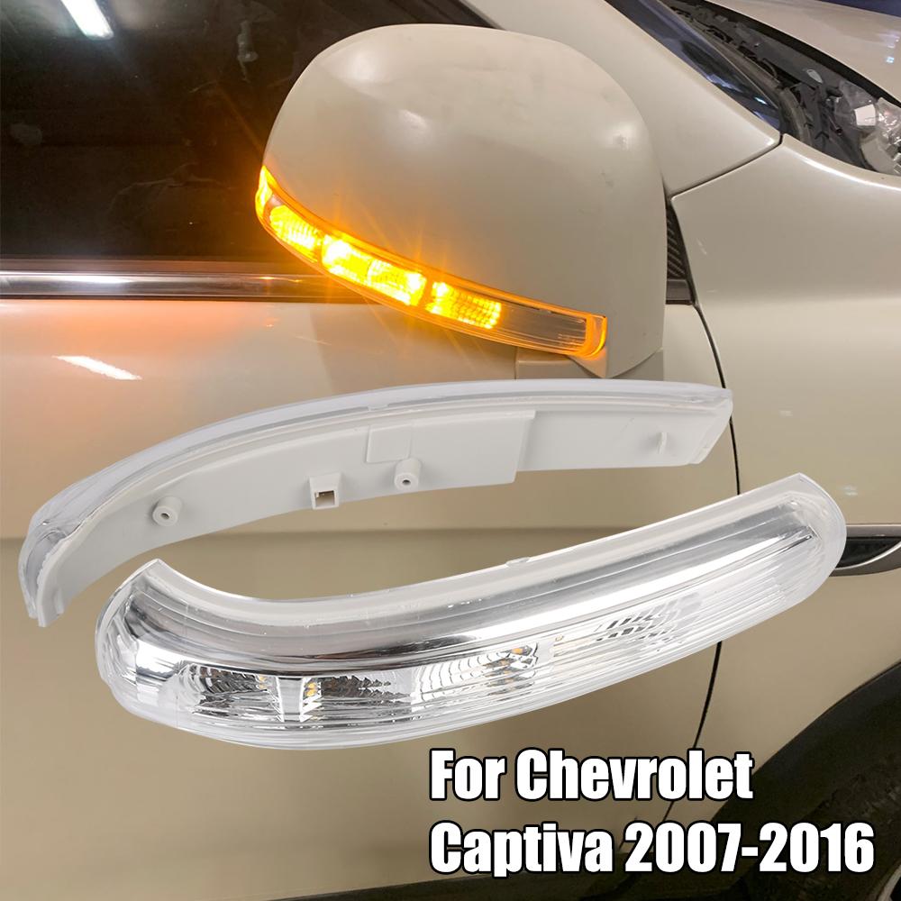 Side Repeater Lamp Car Turn Signal Light for Chevrolet Captiva 2007-2016 Rear View Mirrors Light 12V 1 Piece Rearview Mirror Lamp