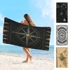 Classic Retro N-Nautical C-Compass Beach Towel Colorful Bath Towels For Girl Microfiber Quick Dry Custom Sand Free Beach Yoga