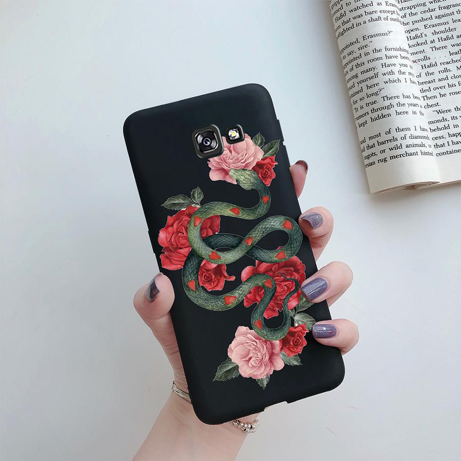 For Samsung Galaxy A5 2016 A510 A5 2017 A520 Case Fashion Sunflower Silicone Soft Phone Case For Samsung A5 A 5 2016 2017 Cover