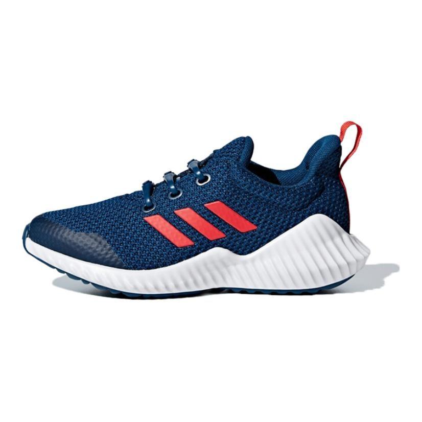 adidas Fortarun Hickies K Abrasion Resistant Abrasion Resistant Low Top Kids' Running Shoes Red White Kids' DB2926