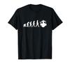 Funny Drum T-Shirt - Human Evolution Jazz Pop Band Music Drummer Musician Gift
