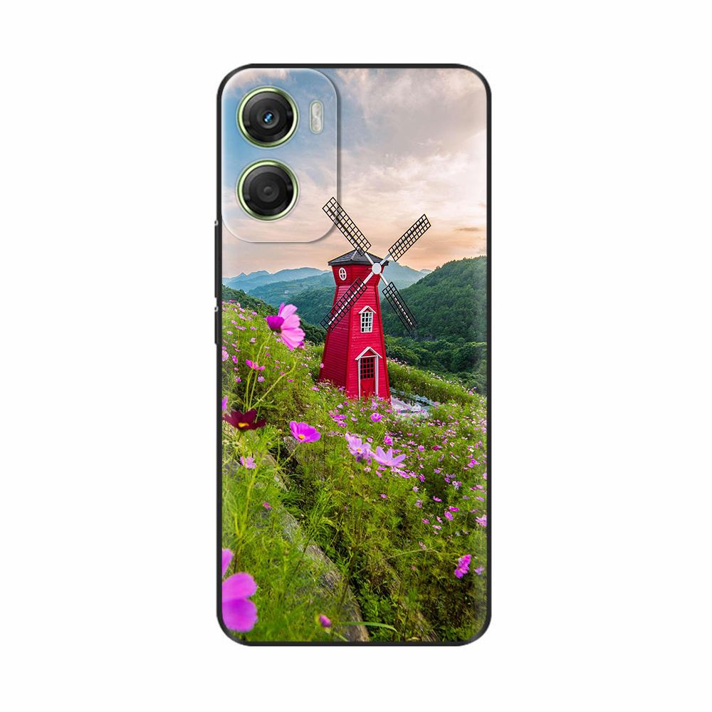 Luxury Case For Motorola Moto G06 Funda Fashion Pattern Soft TPU Protection Back Cover For Moto G06 Power MotoG06 Phone Cases