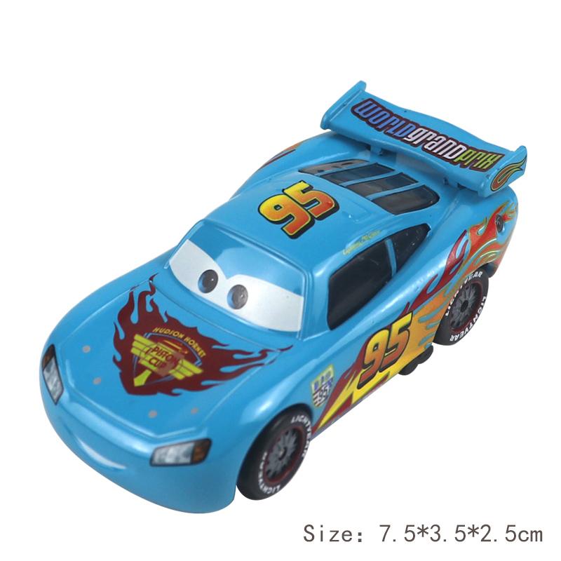 Pixar Car 2 Lightning McQueen Model Toy Car 1:55 Diecast Metal Alloy Toys For Kids Boys Christmas Gift Toy