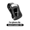 VIJT4 Fashion Car Sun Visor Glasses Clip Eyeglasses Storage Holder Auto Accessories For Skoda Kamiq MK3 Roomster Rapid Kodiaq Karoq