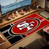 San Francisco 49ers Print Cushion Non-slip Laptop Tablet Big Mousepad XXL Mat Mini PC Playmat With Lock Edge