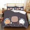 Kawaii Bubu and Dudu 3D Anime Bedding Set Duvet Cover Comforter Single Twin Full King Queen Size Kids Bedroom Decor