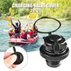 2 Pcs Air Valve Inflatable Boat Spiral Air Plugs Air Valve Nozzle Cap Kayak Raft Air Mattress Plug Replacement