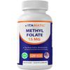 Vitamatic Methylfolate 15 Mg - 120 Vegetable Capsules (6 Pcs, 120 Servings)