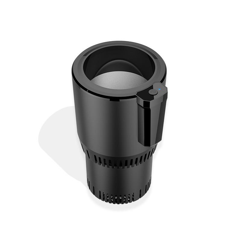 LCD Temperature Display Car Home Dual-use Intelligent Hot And Cold Cup Multifunctional Portable Car Cooling Cup