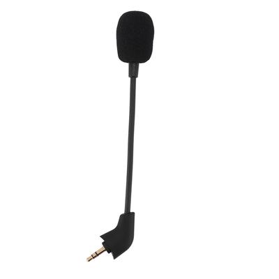 Flexibles Mikrofon 3,5-mm-Stecker Omnidirektional Abnehmbares Spielmikrofon Ersatz für HyperX Cloud