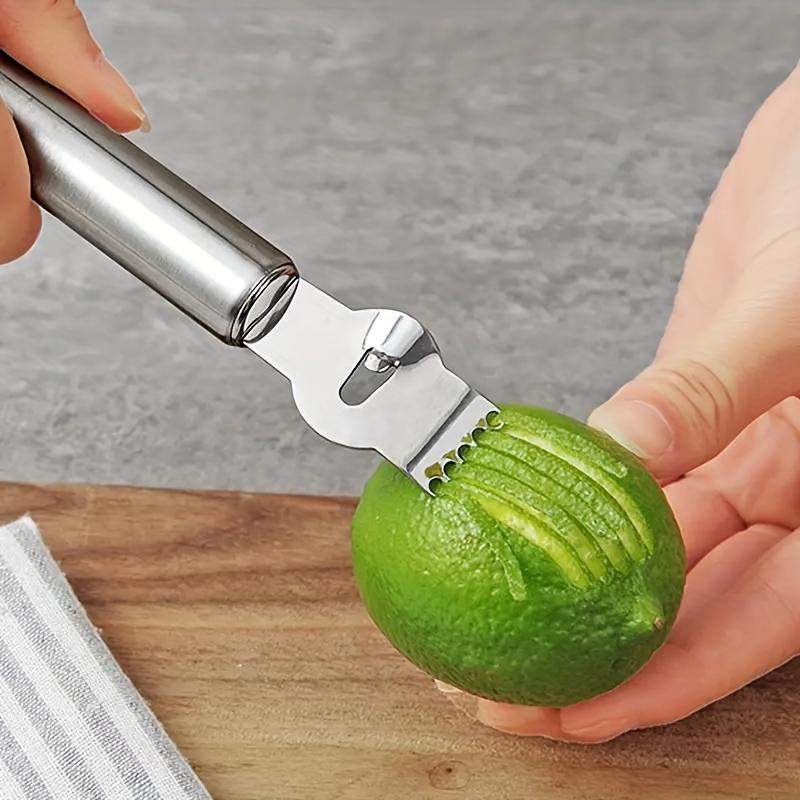 1Pc Lemon Zester Grater Stainless Steel Peeler Kitchen Stuff Clearance Kitchen Accessories Kitchen Gadgets for Restaurant