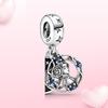 100% 925 Sterling Silver Charm Millennium Falcon Dangle Charm Fit Original Fashion Jewelry Women Bracelet DIY Gift