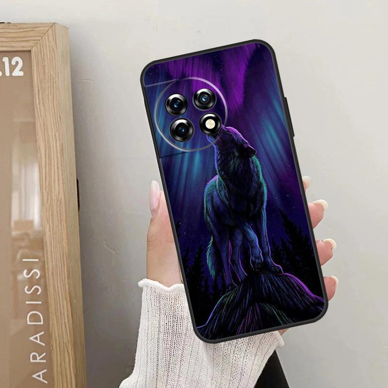 Tier Wolf Galaxie Hülle Für OnePlus 12R 12 11 9 10 Pro 10R 10T OnePlus Nord 3 2T N10 N20 CE 2 Lite CE4 Hülle