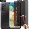 Gehärtetes Glas - BOOLING - Kompatibel mit Samsung Galaxy A23 5G - Anti-Spionage - 9H Schutz - Kratzfest