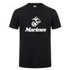 Marine Corps US Marines USMC Militaire T-shirt Zomer Mannen Katoen Korte Mouw T-shirts Tshirt Man Tops Tee OT-105