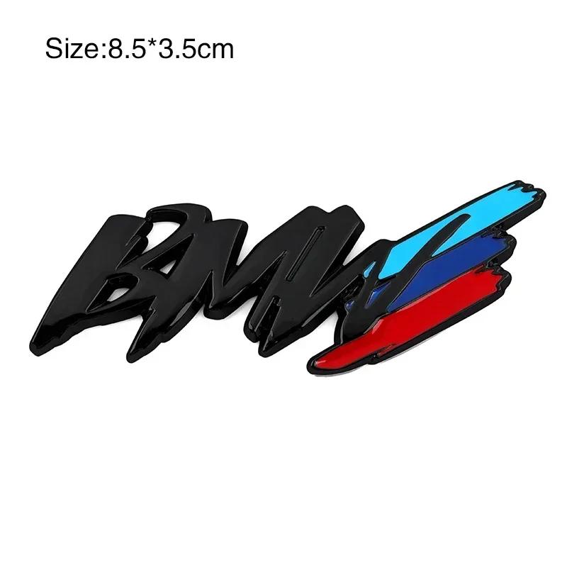 Bilstyling Logo Metall Sport Dekorativ Emblem Märke För BMW X1 X2 X3 X4 X5 X6 X7 F10 F20 E90 E46 E39 E36 E70 E87 E30 E34 E53