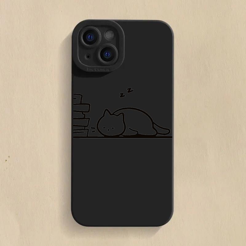 Funny Animal Cat Paired Couple Phone Case For Samsung Galaxy S26 S25 S24 S23 S22 S21 Ultra Plus FE A16 A26 A32 A56 Soft Cover