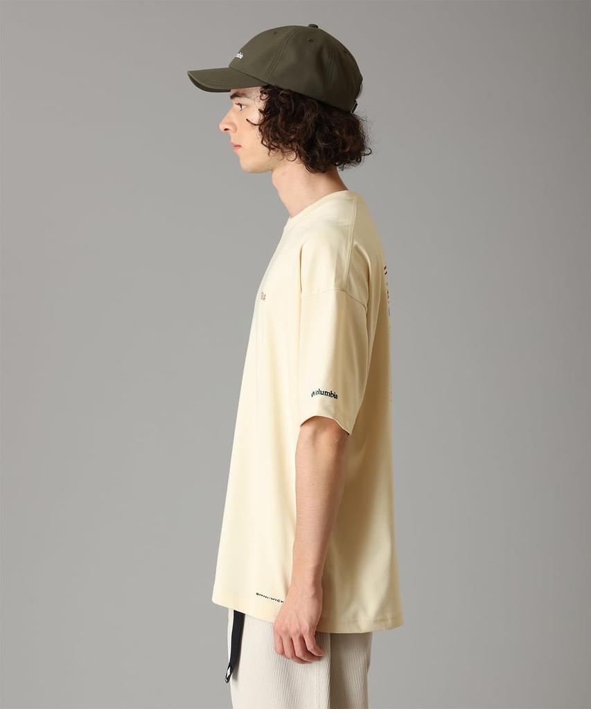 Lake To Avenue Graphic Short Sleeve PG2040 Glove Yellow River Size M [Columbia] T-Shirt