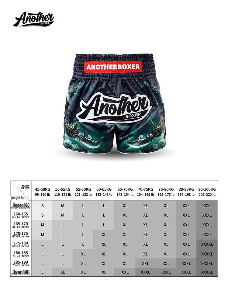 Pantaloni scurți de box și Muay Thai multicolori 2025, croială europeană, competiție și antrenament, stil multiplu