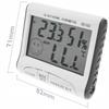 Rosfix Weather Station with Hygrometer – Temperature and Humidity Measurement | External Sensor | Built-in Magnet and LCD Display
