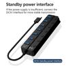 Usb Hub 3.0 Usb 2.0 Hub Multi Usb Expander Splitter High Speed 4 / 7 Port On/Off Switch Multi Laptop Pc Hub Usb 3.0 Hub For Pc Computer Accessories