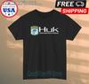 HUK BASS Fishing Men's Black Size S-5XL Unisex T-Shirt
