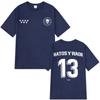 Rapper NATOS WAOR 13 T Shirts Fashion Hip Hop Vintage T Shirt Men Women Clothing  Summer Oversized T-shirt Streetwear Tops