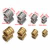 20pcs Stainless Steel Loose Bead Big Large Hole Spacer Beads Charm Pendants for DIY Bracelet Necklace Jewelry Making Supplies