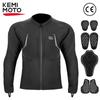 Protective Armor Jacket Breathable Mesh with 7PCS CE Armor for Men Women Motorcycle Motocross UTV ATV Equipments Summer