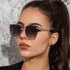 Premium UV Protection Lightweight Comfortable Durable High Quality Designer Style No Rim Lenses Female For Both Women Sun Glasses
