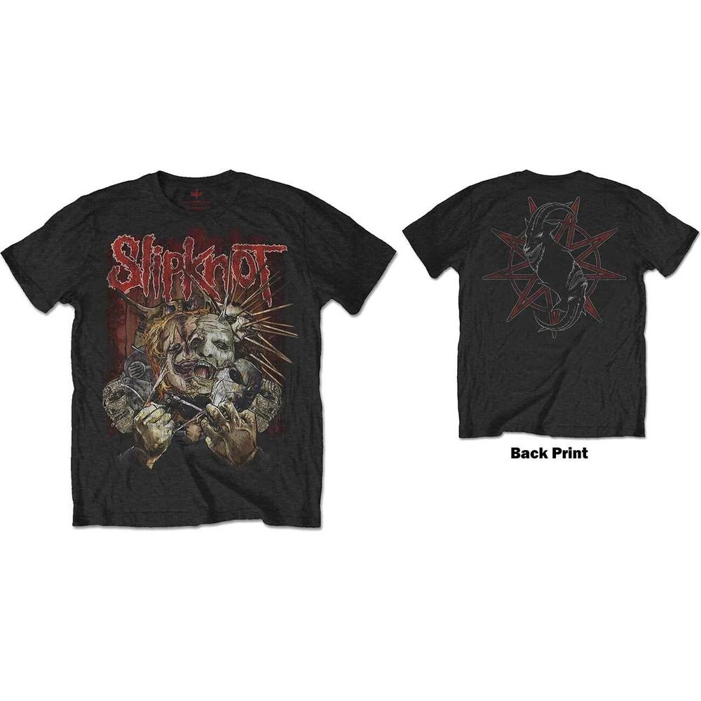 Slipknot Unisex Tshirt Torn Apart (Back Print)