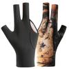 Non Slip Billiards Glove Elastic Billiard Training Gloves Three Fingers Glove  Fitness Accessories