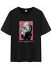 2026 New Unisex Japanese Anime JJK Pattern TShirt Jujutsu Kaisen Character Gojo Graphic Short Sleeve Regular Fix Tee Shirt