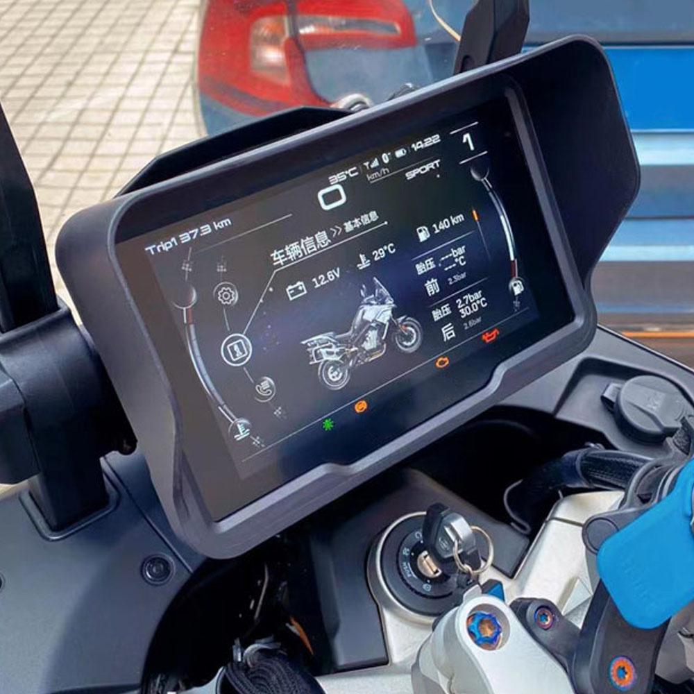 Osłona przeciwsłoneczna motocykla Pokrywa prędkościomierza obrotomierza Osłona wyświetlacza Dla CFMOTO 800MT 2021-2023