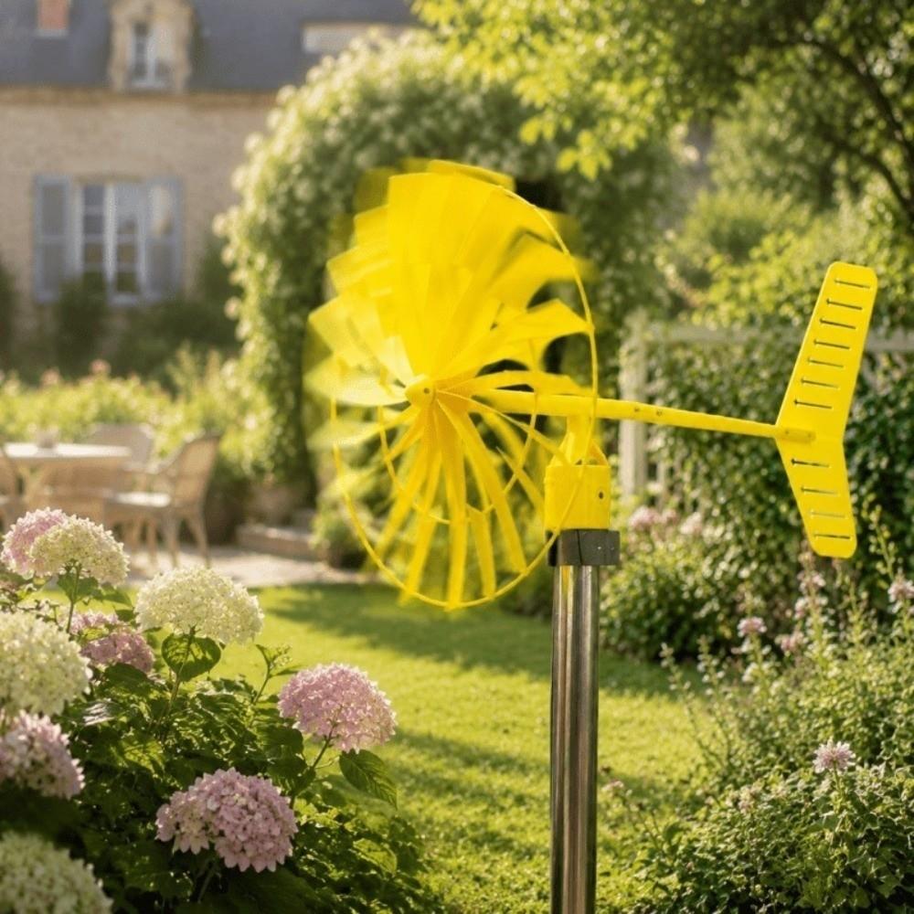 Wasserdichte Outdoor-Wetterfahne Dekor 3D-gedrehtes Windrad Feiertags-Terrasse