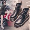 2024 New Short Boots New Thick Sole Women's English Style Love Matsuke