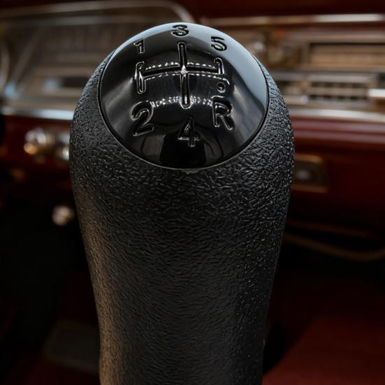 Pomello del Cambio a 5 Marce per Renault Maniglia Sostitutiva Ergonomica Universale per Leva del Cambio dell'Auto Antipolvere