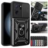 Armor-fodral för Xiaomi 13T Pro 13 Lite 12T 12 11T Mi 11 Lite 5G Skydd för kameralins med ring Magnetisk hållare Affärsmässigt helskyddsfodral