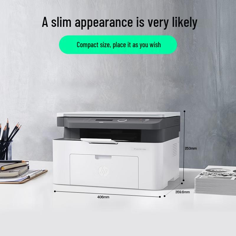HP Laser MFP 1188w Wireless Multifunction Printer CN Plug (adapter Included)