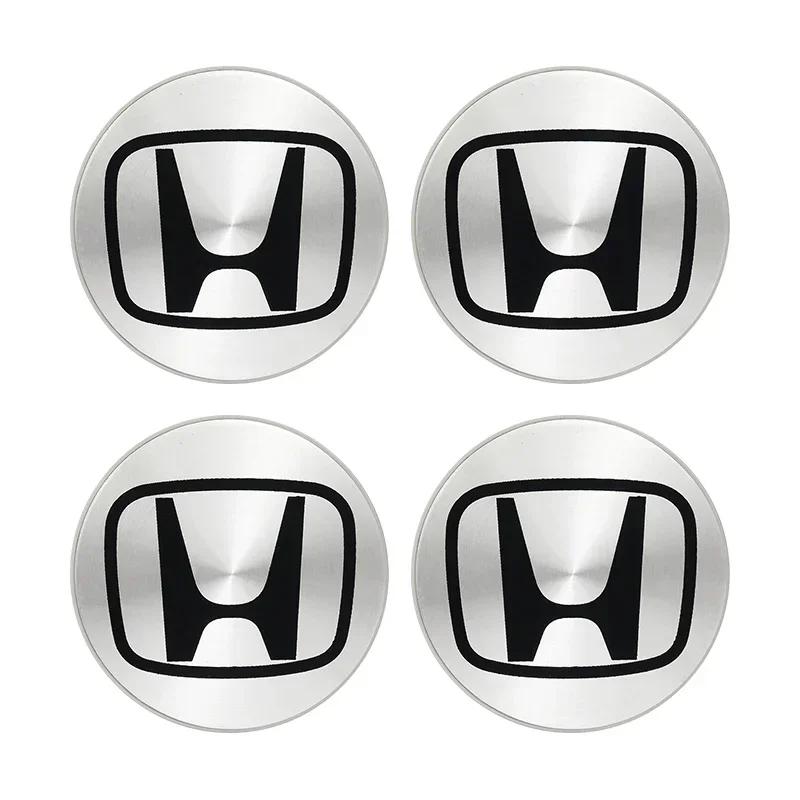 4Pcs/set 69mm 58mm Car Wheel Center Hub Caps Rims Cover Logo For Honda Civic Accord Fit CRV Jazz Odyssey Insight Legend HRV CUK1 